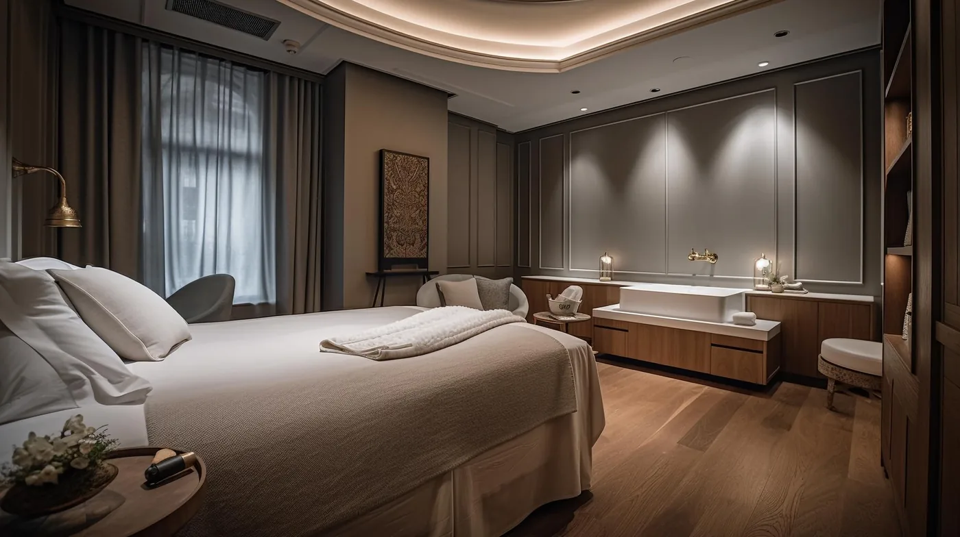 Boutique hotel interior